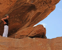 At Spitzkoppe